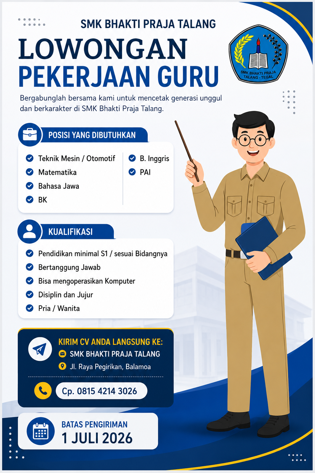 Kegiatan SMK Bhakti Praja Talang